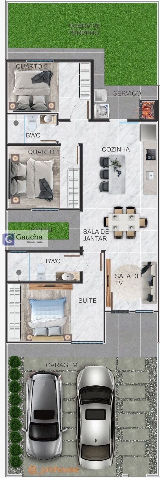 Casa à venda em Recanto Tropical, Cascavel — Portal Chave Fácil