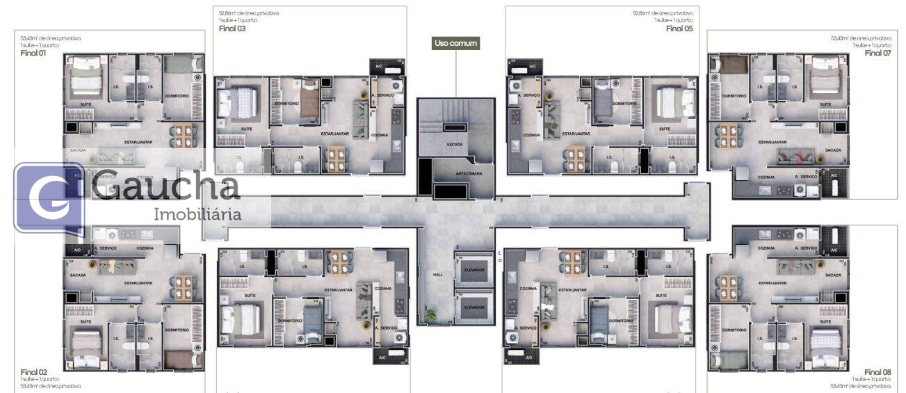 Apartamento à venda em Cancelli, Cascavel — Portal Chave Fácil