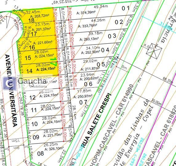Terreno/Área à venda em Universitário, Cascavel — Portal Chave Fácil