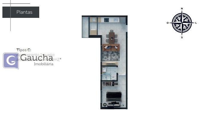 Apartamento à venda em Centro, Cascavel — Portal Chave Fácil