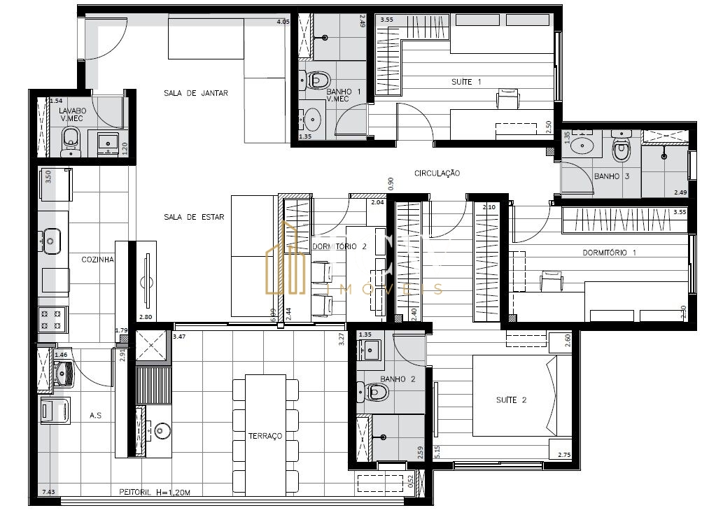 Apartamento, 2 quartos, 68 m² - Foto 18
