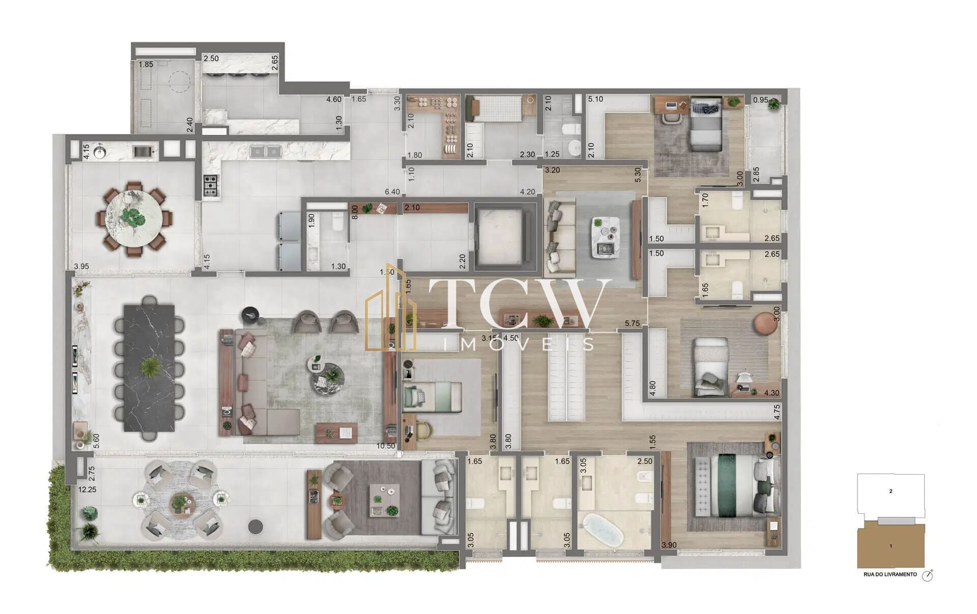 Apartamento, 4 quartos, 232 m² - Foto 19