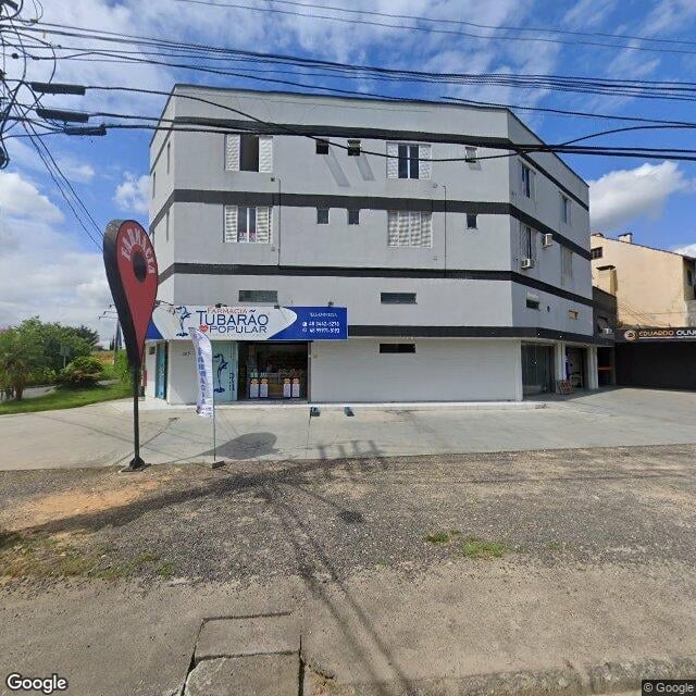 Imagem estática do "Street View" da localização
