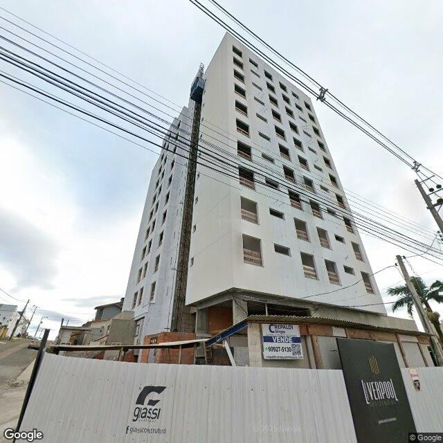 Imagem estática do "Street View" da localização