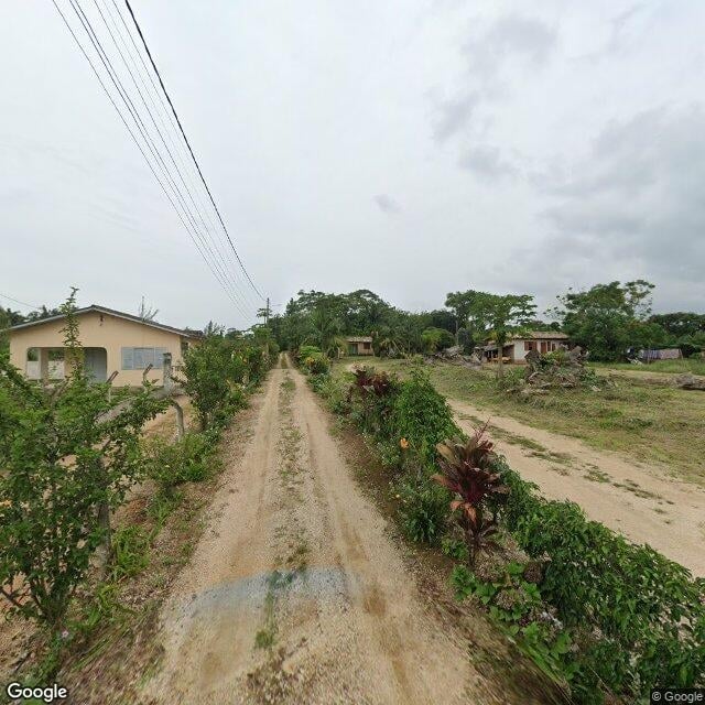 Imagem estática do "Street View" da localização
