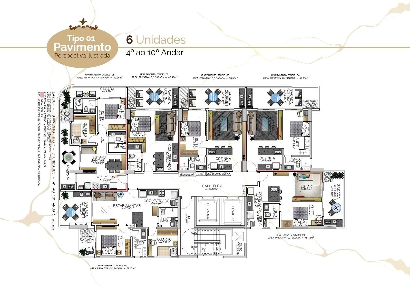 Apartamento, 2 quartos, 62 m² - Foto 33