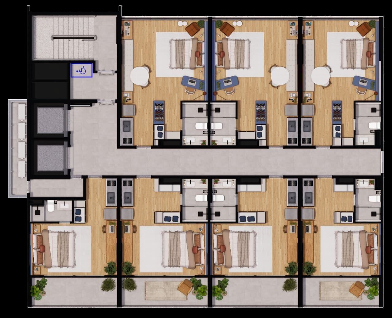 Apartamento, 1 quarto, 33 m² - Foto 28