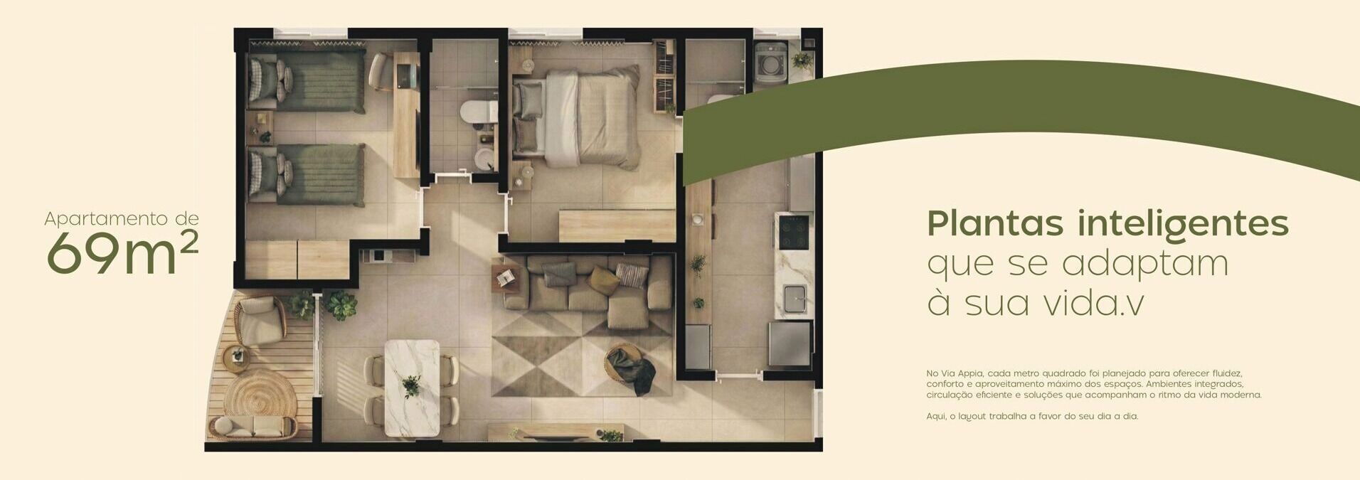 Apartamento, 2 quartos, 69 m² - Foto 6