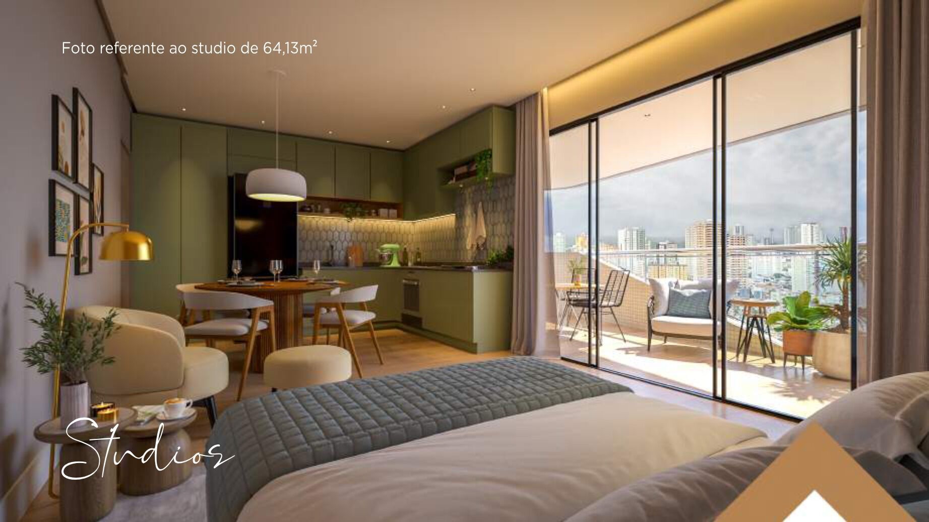 Apartamento, 2 quartos, 90 m² - Foto 3