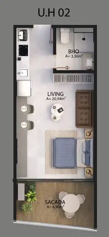 Apartamento, 2 quartos, 90 m² - Foto 25