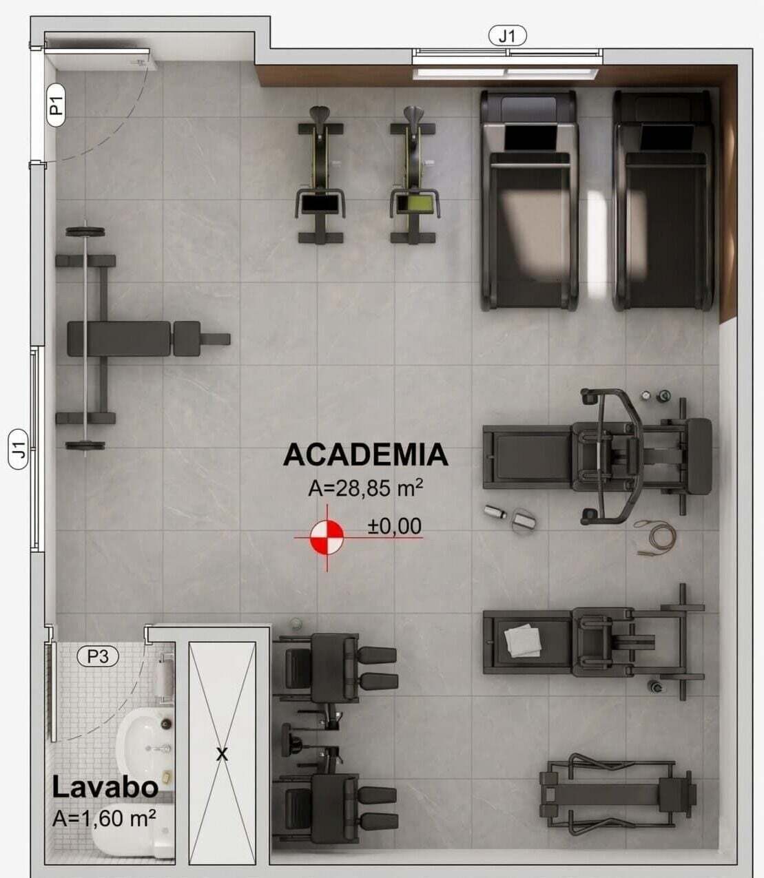 Apartamento, 3 quartos, 61 m² - Foto 11
