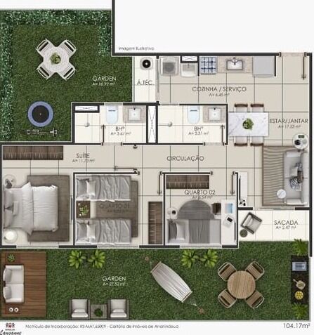 Apartamento, 2 quartos, 50 m² - Foto 27