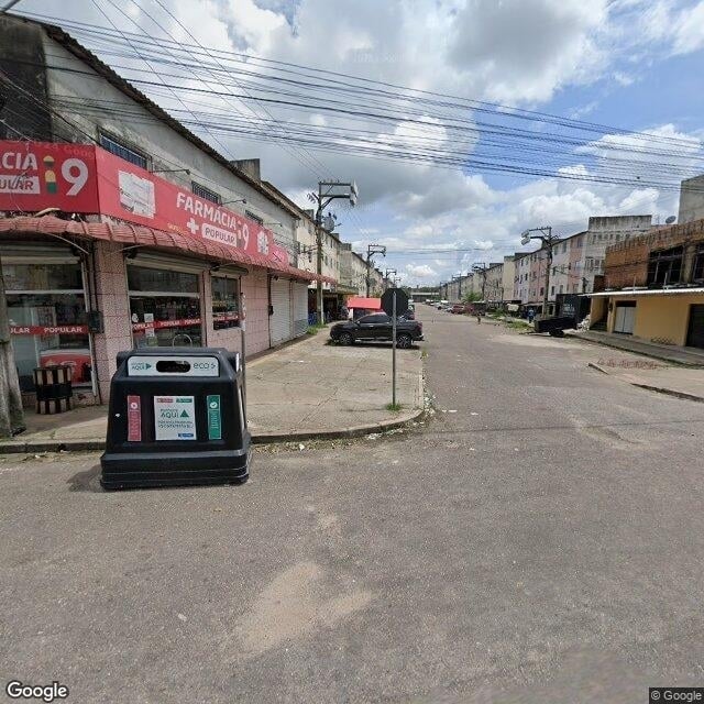 Imagem estática do "Street View" da localização