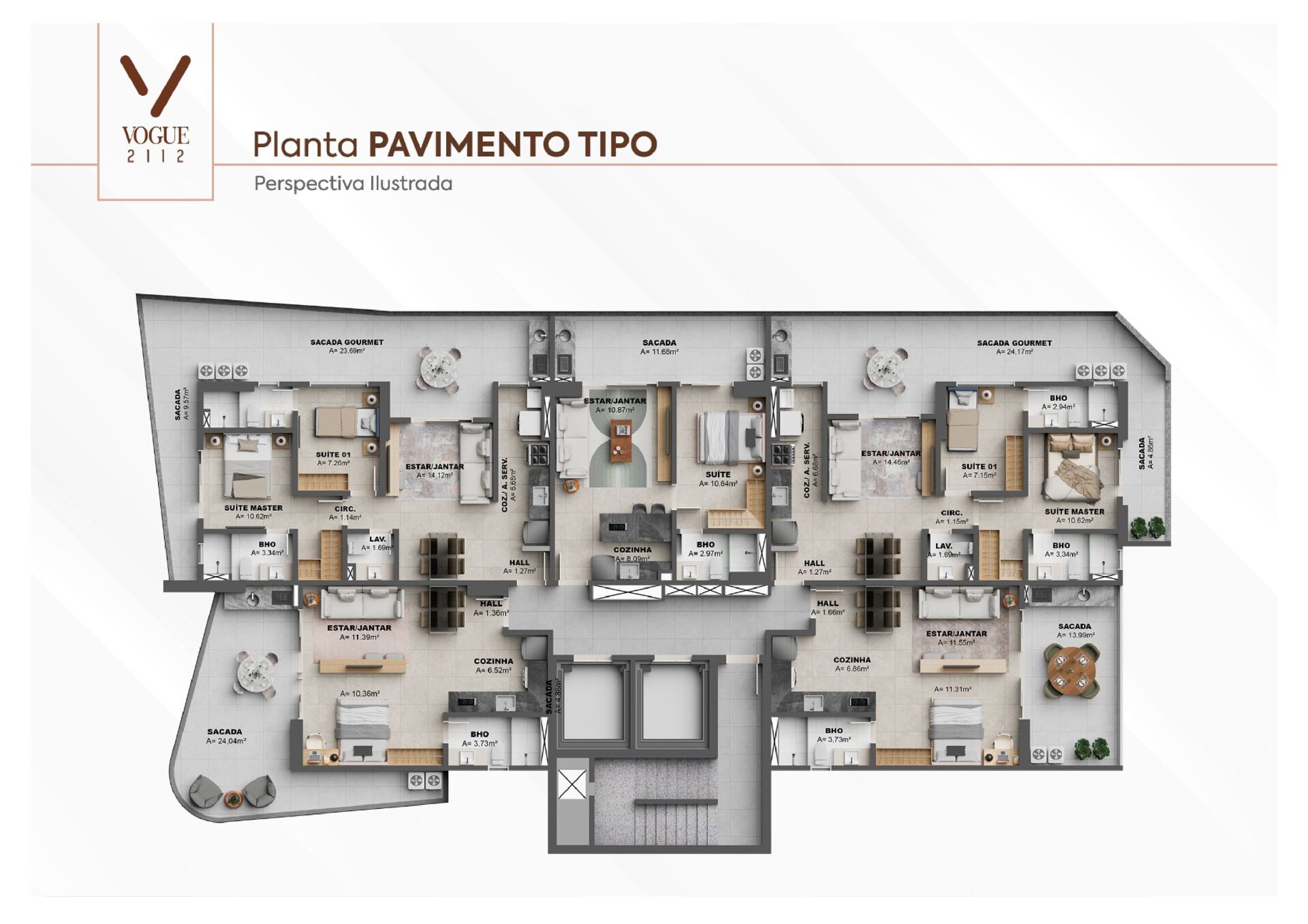 Apartamento, 2 quartos, 90 m² - Foto 19