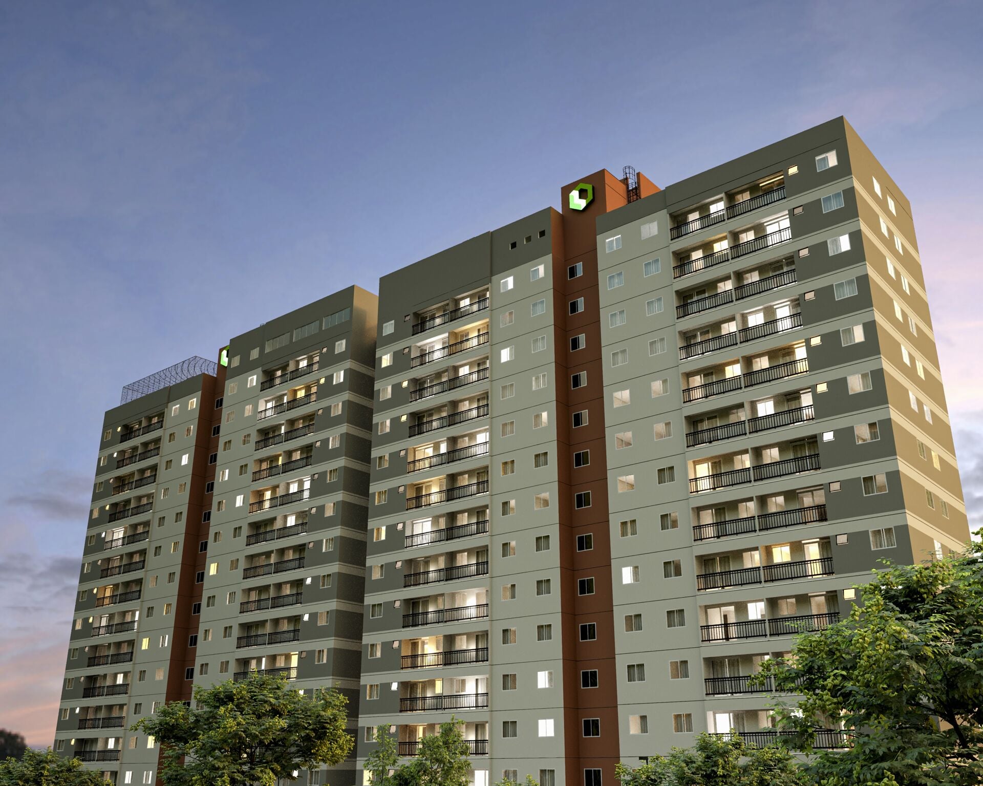 Apartamento, 2 quartos, 43 m² - Foto 2