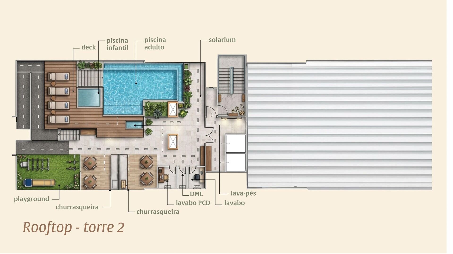 Apartamento, 2 quartos, 43 m² - Foto 3