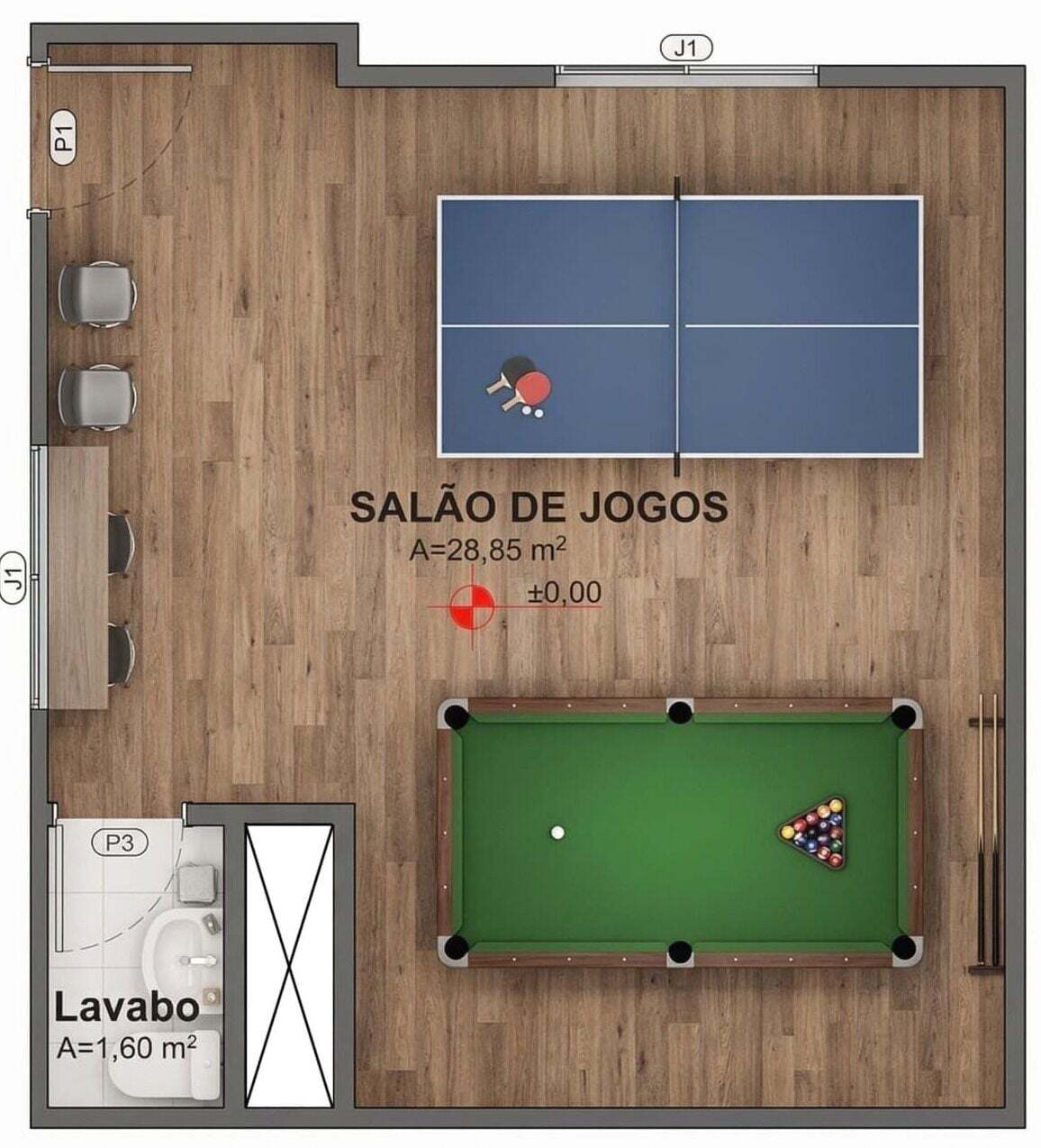 Apartamento, 3 quartos, 61 m² - Foto 12