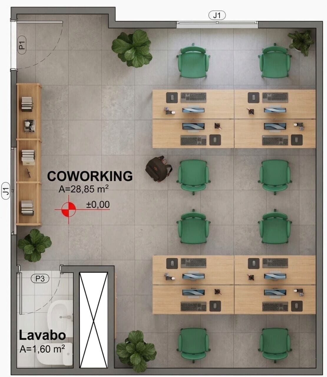 Apartamento, 3 quartos, 61 m² - Foto 34