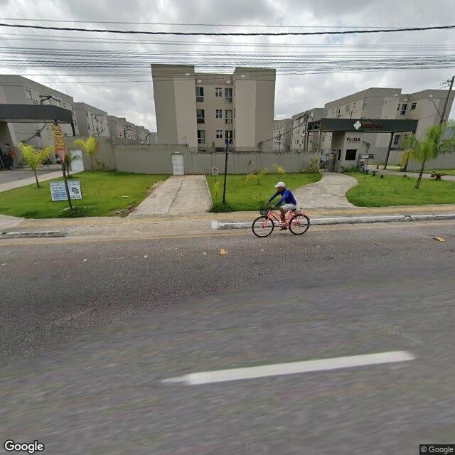 Imagem estática do "Street View" da localização