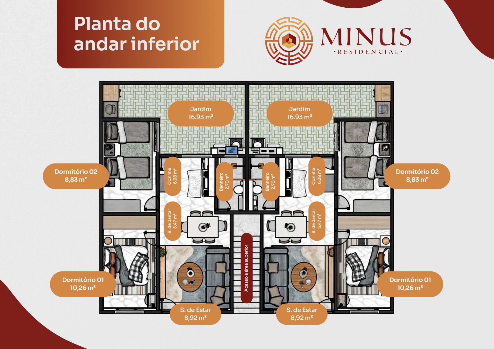 Casa, 2 quartos, 62 m² - Foto 9