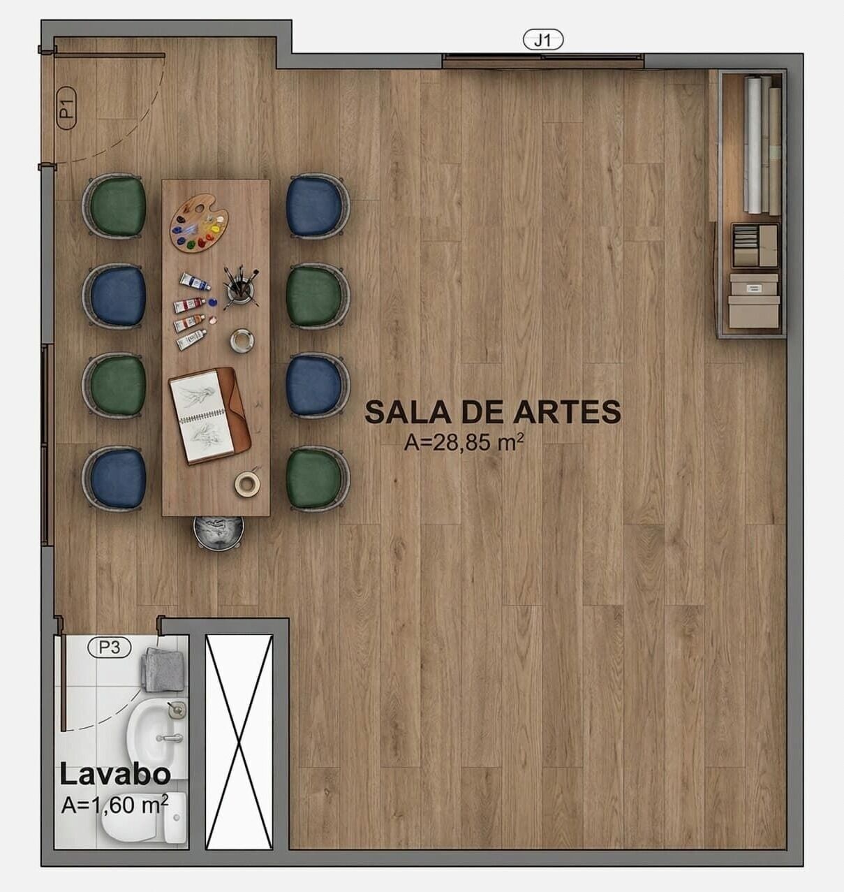 Apartamento, 2 quartos, 49 m² - Foto 40