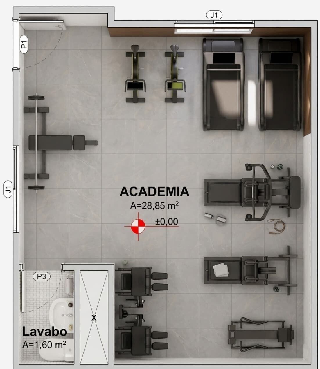 Apartamento, 2 quartos, 49 m² - Foto 36