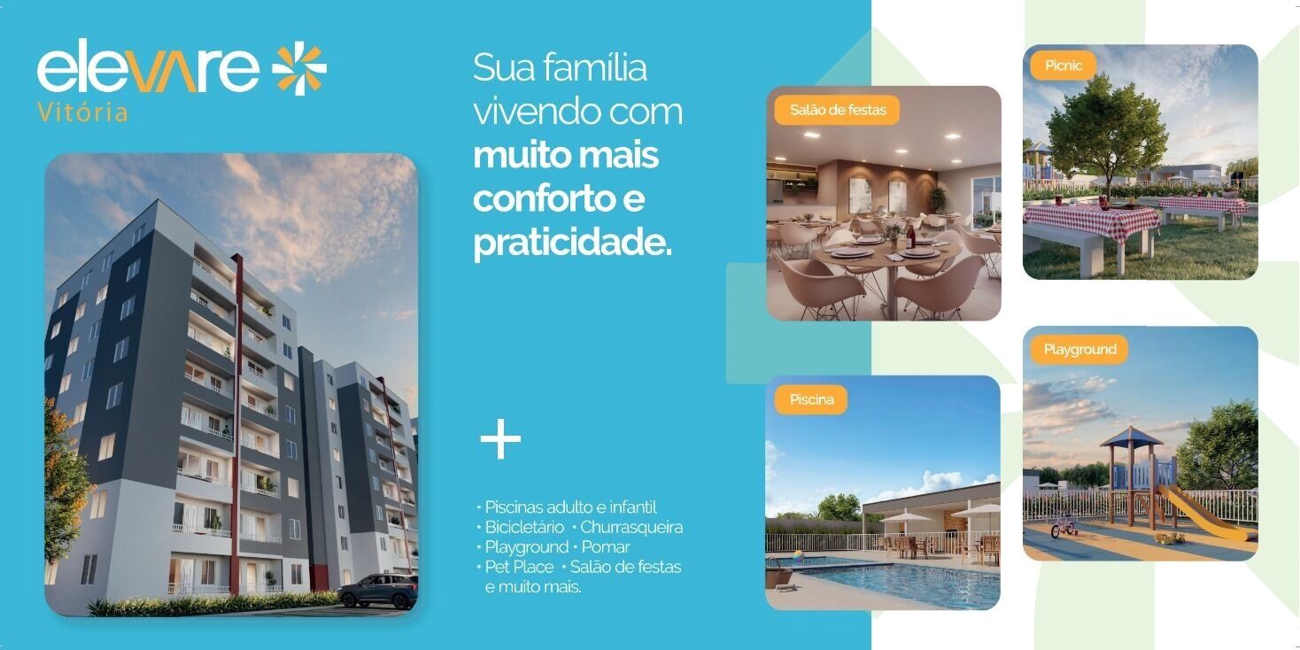 Apartamento, 2 quartos, 43 m² - Foto 3