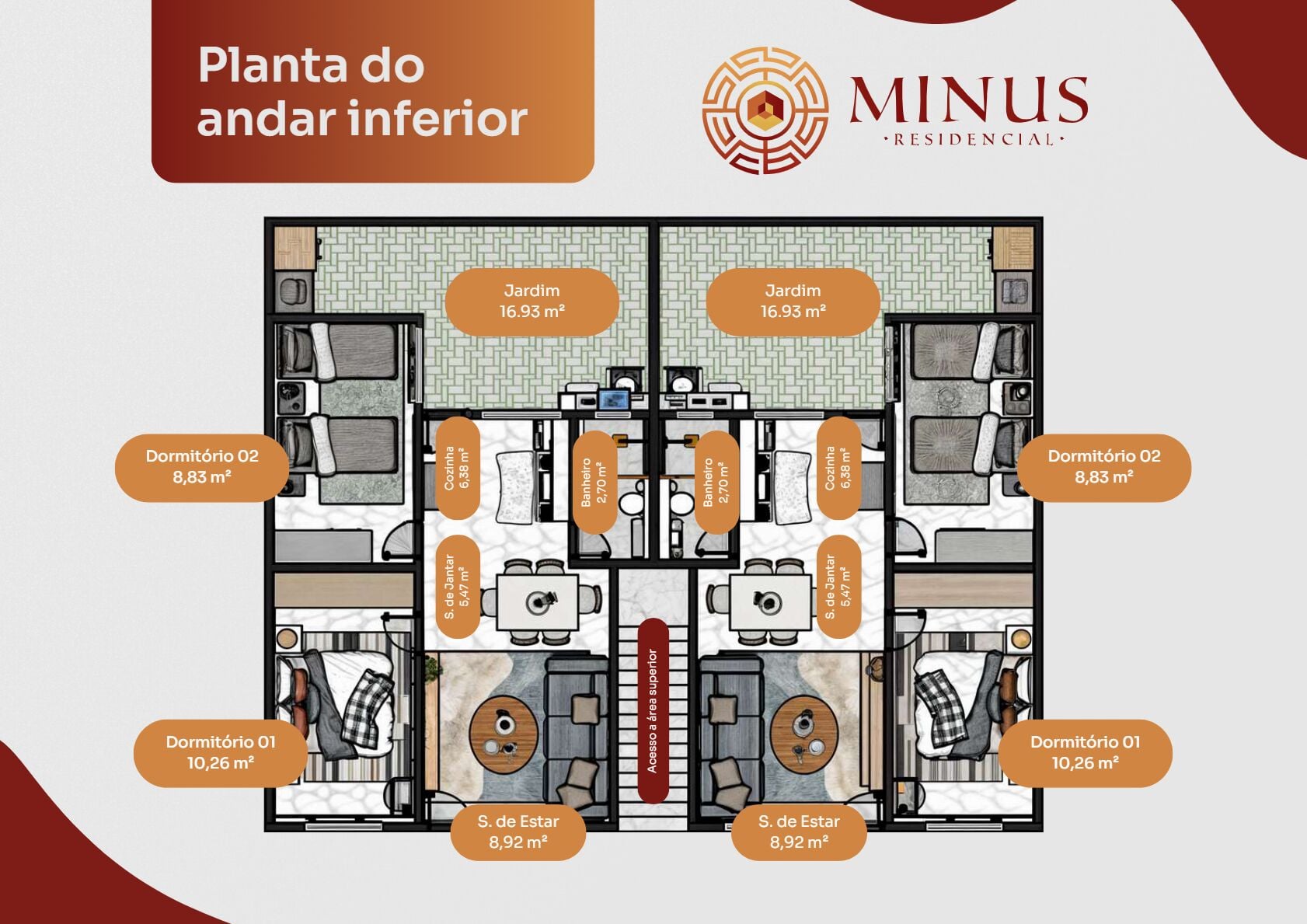 Casa, 2 quartos, 51 m² - Foto 13