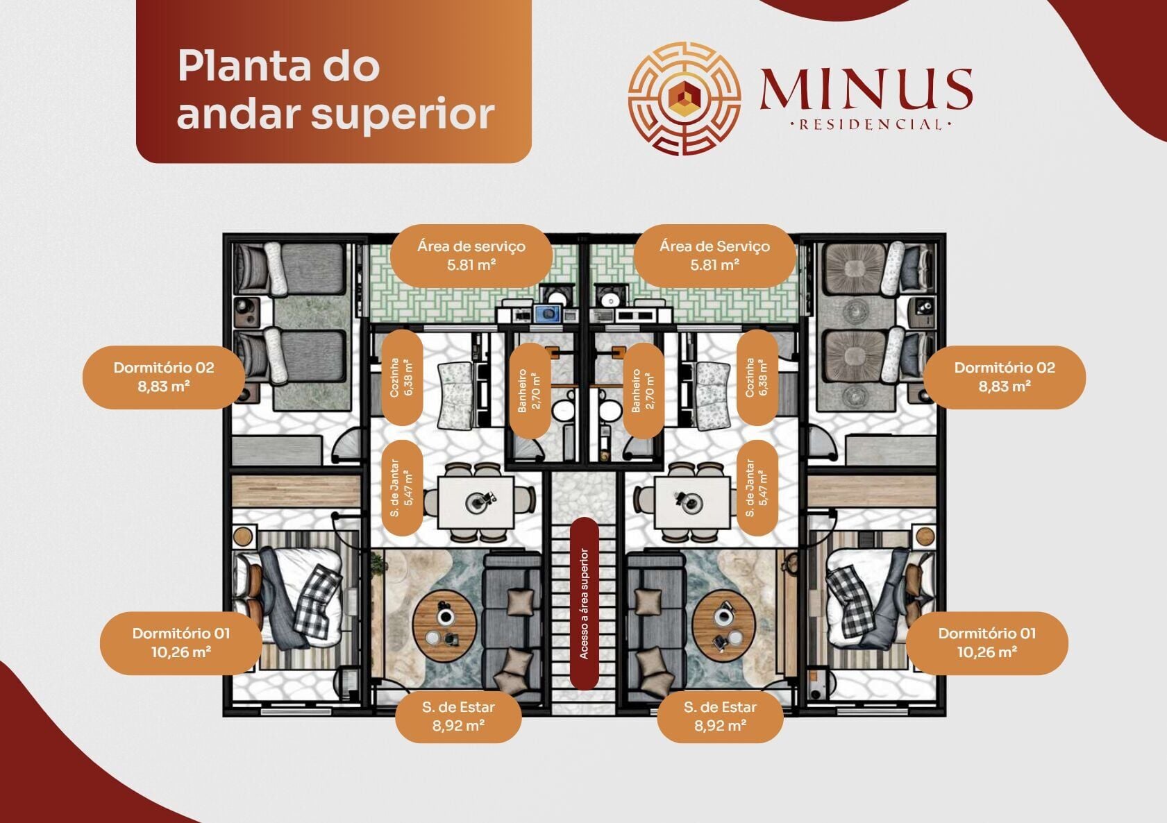 Casa, 2 quartos, 62 m² - Foto 7