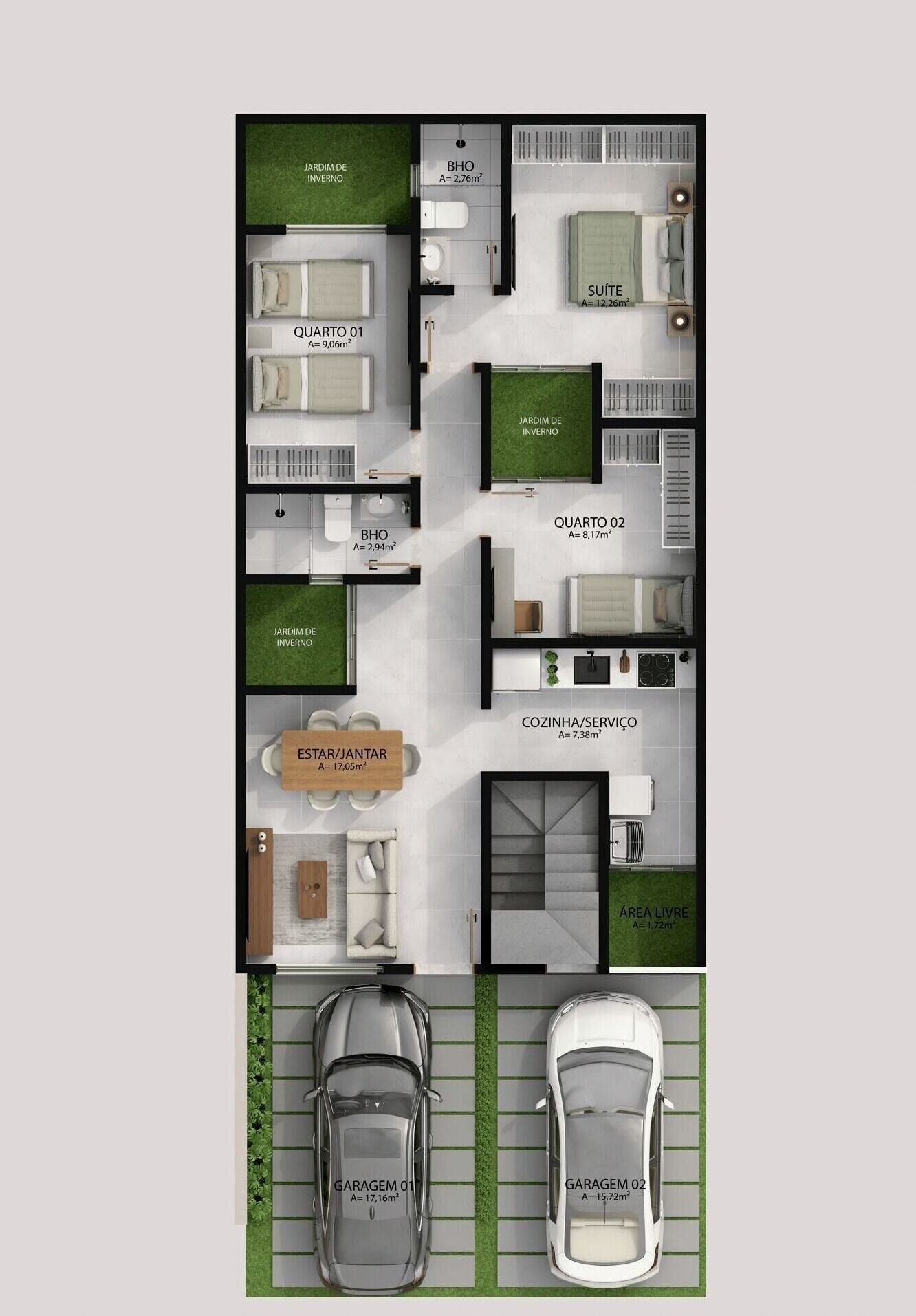 Apartamento, 3 quartos, 83 m² - Foto 21