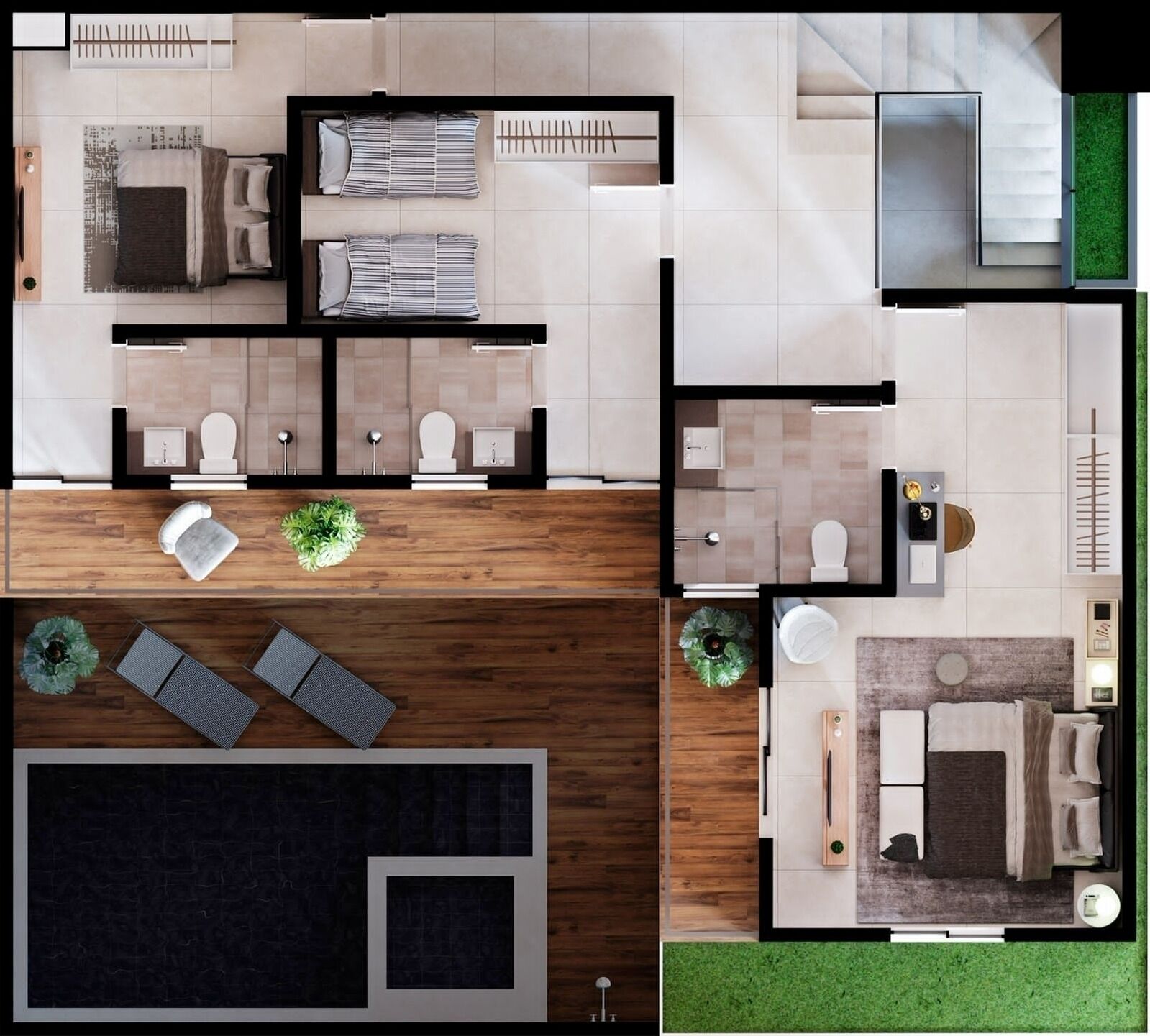 Casa, 3 quartos, 200 m² - Foto 36