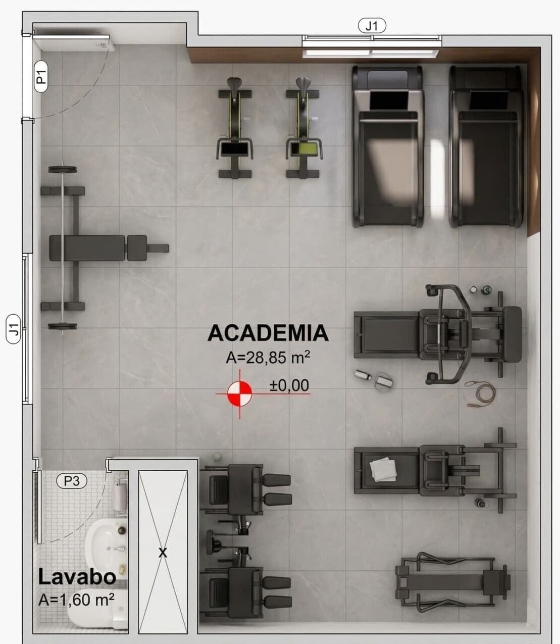 Apartamento, 2 quartos, 49 m² - Foto 33