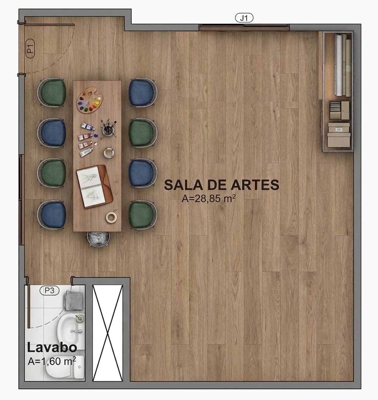 Apartamento, 2 quartos, 49 m² - Foto 40