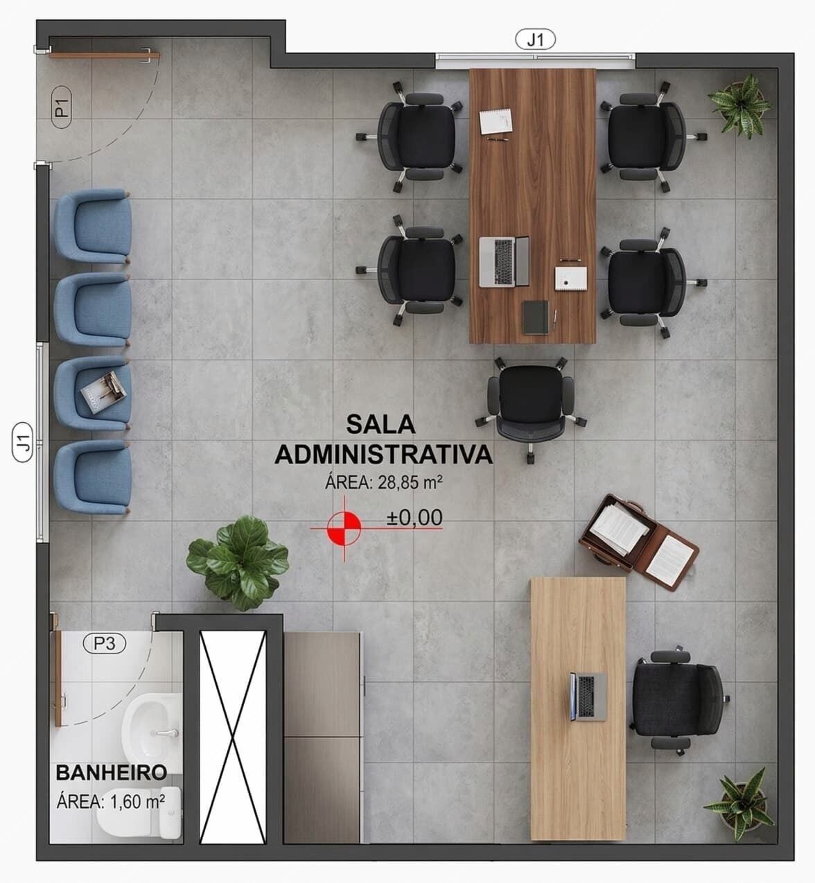 Apartamento, 3 quartos, 61 m² - Foto 23