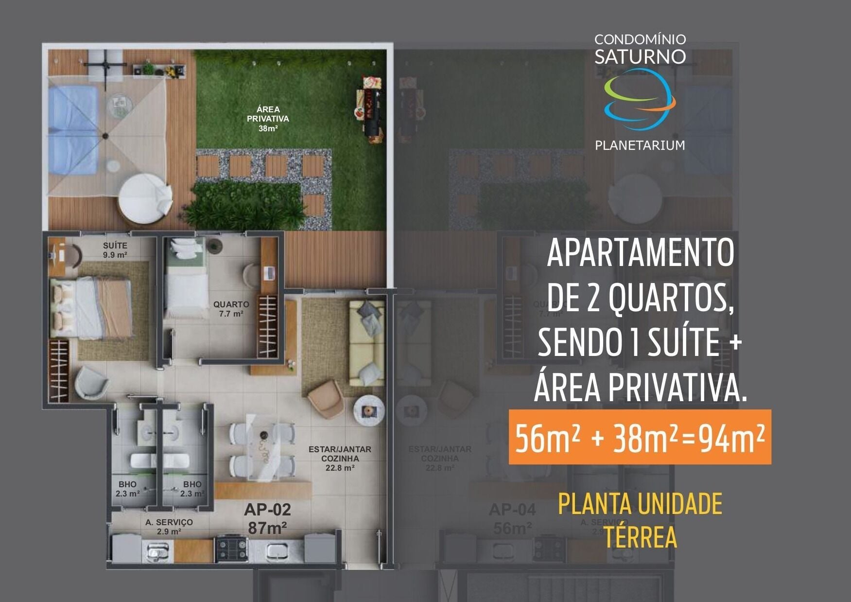 Apartamento, 2 quartos, 94 m² - Foto 23