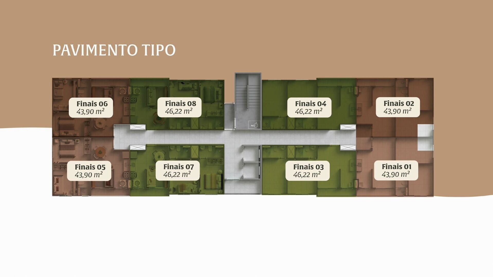 Apartamento, 2 quartos, 43 m² - Foto 10