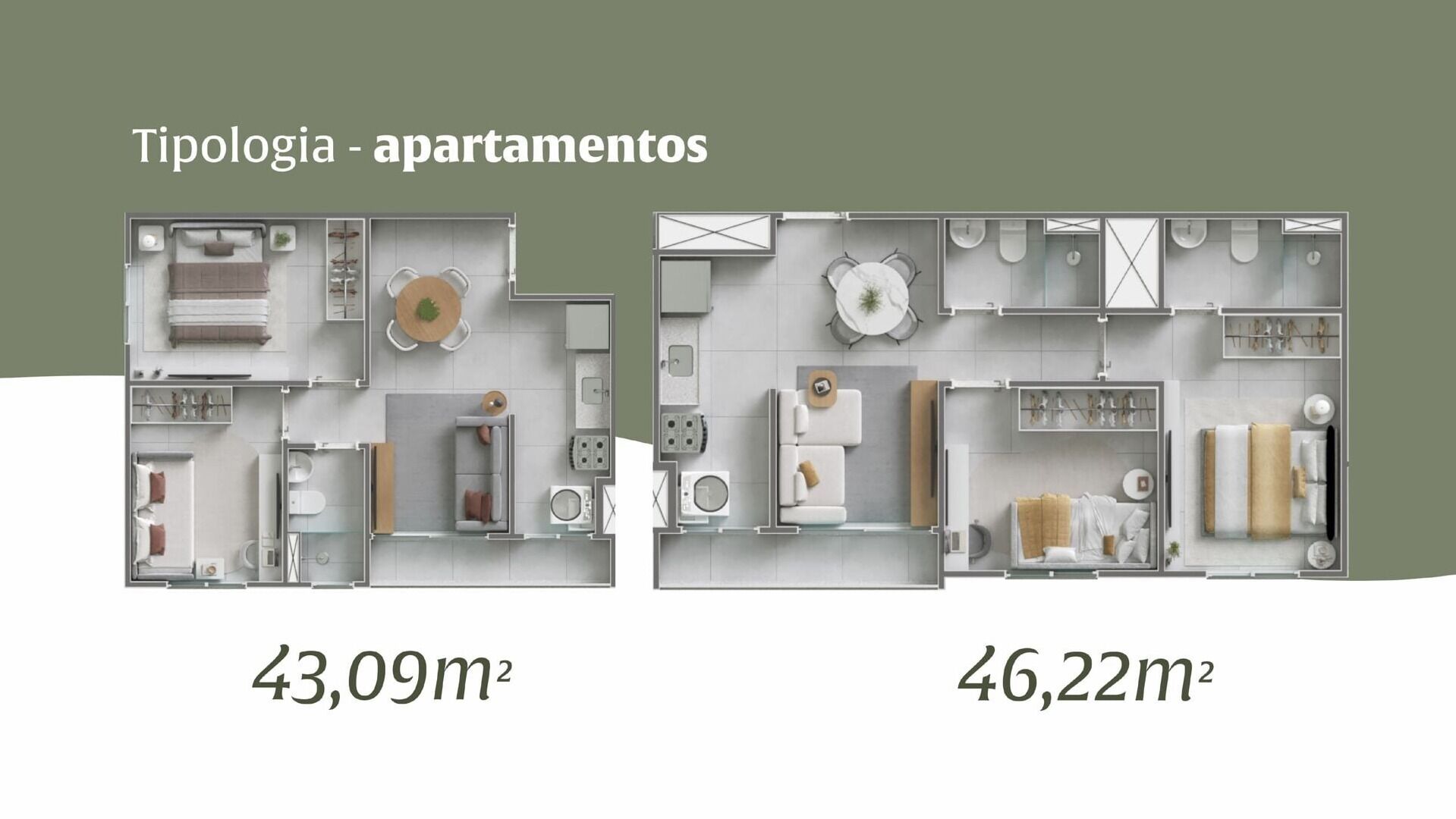 Apartamento, 2 quartos, 43 m² - Foto 8