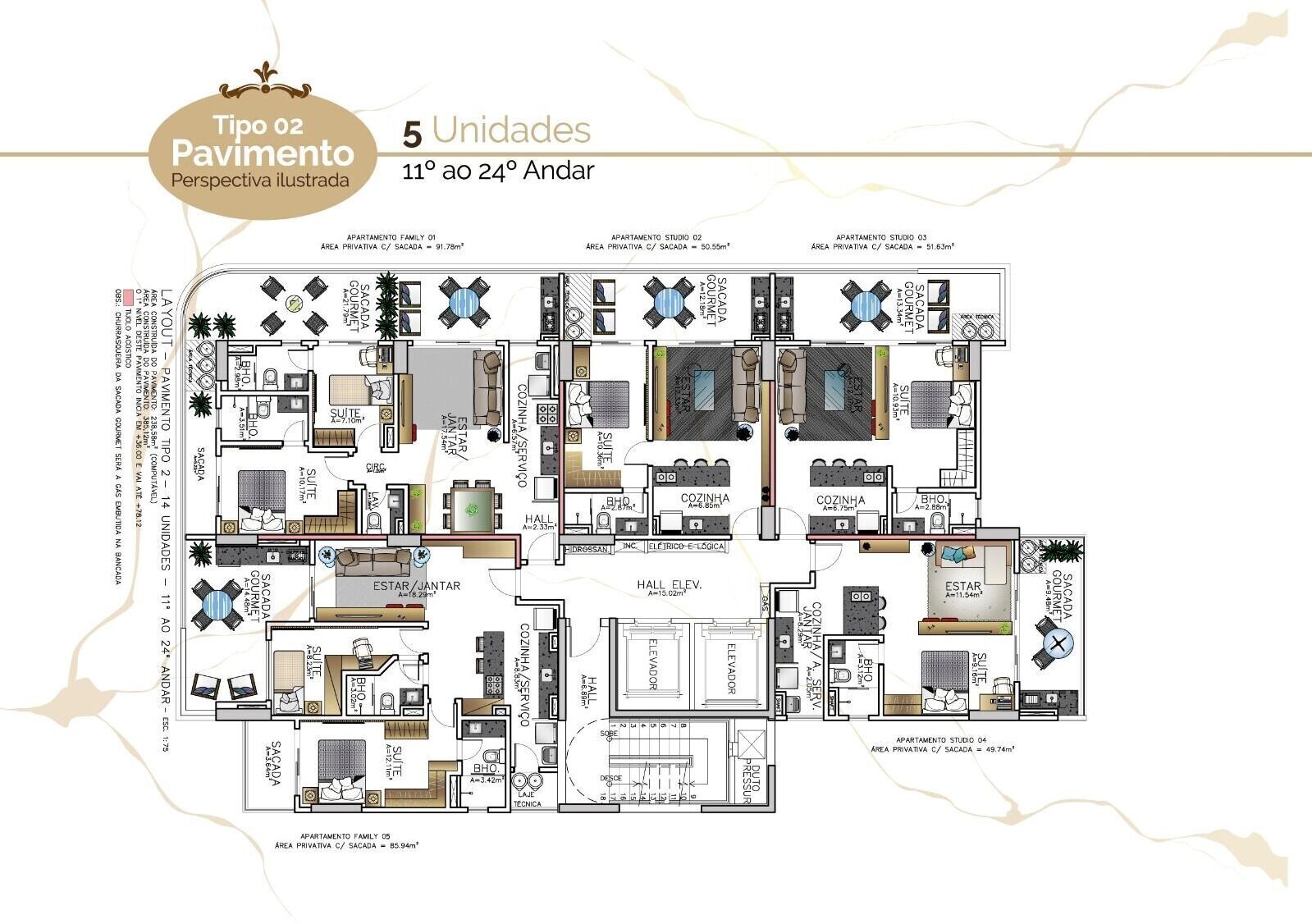 Apartamento, 2 quartos, 62 m² - Foto 16