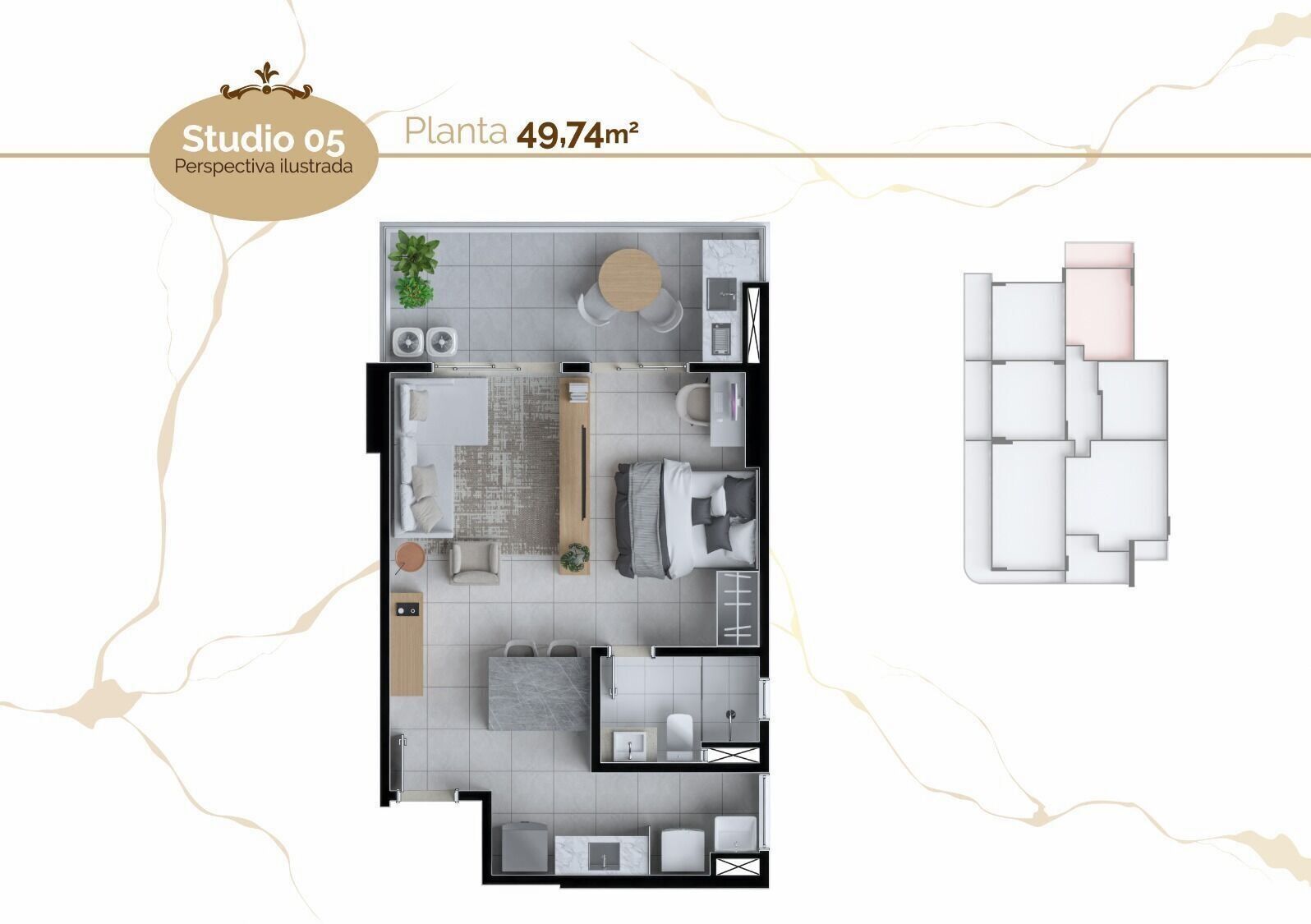 Apartamento, 2 quartos, 62 m² - Foto 1