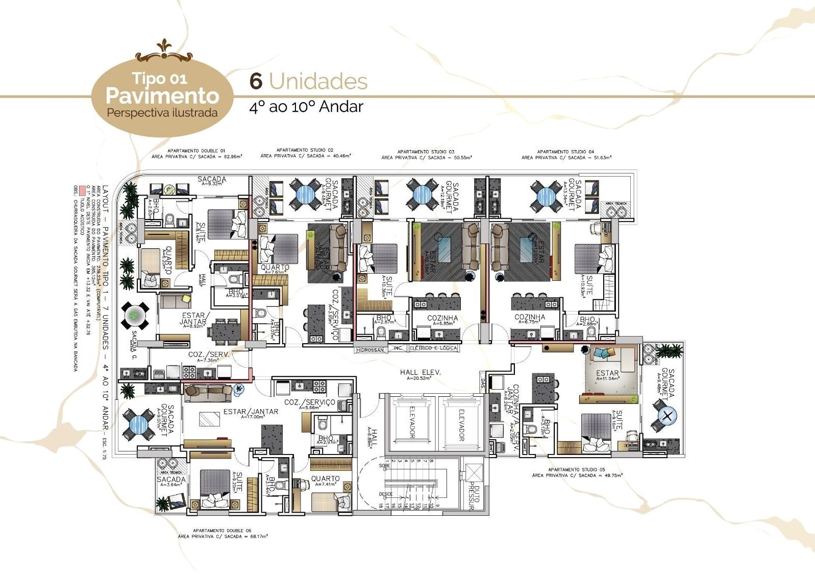 Apartamento, 2 quartos, 62 m² - Foto 26