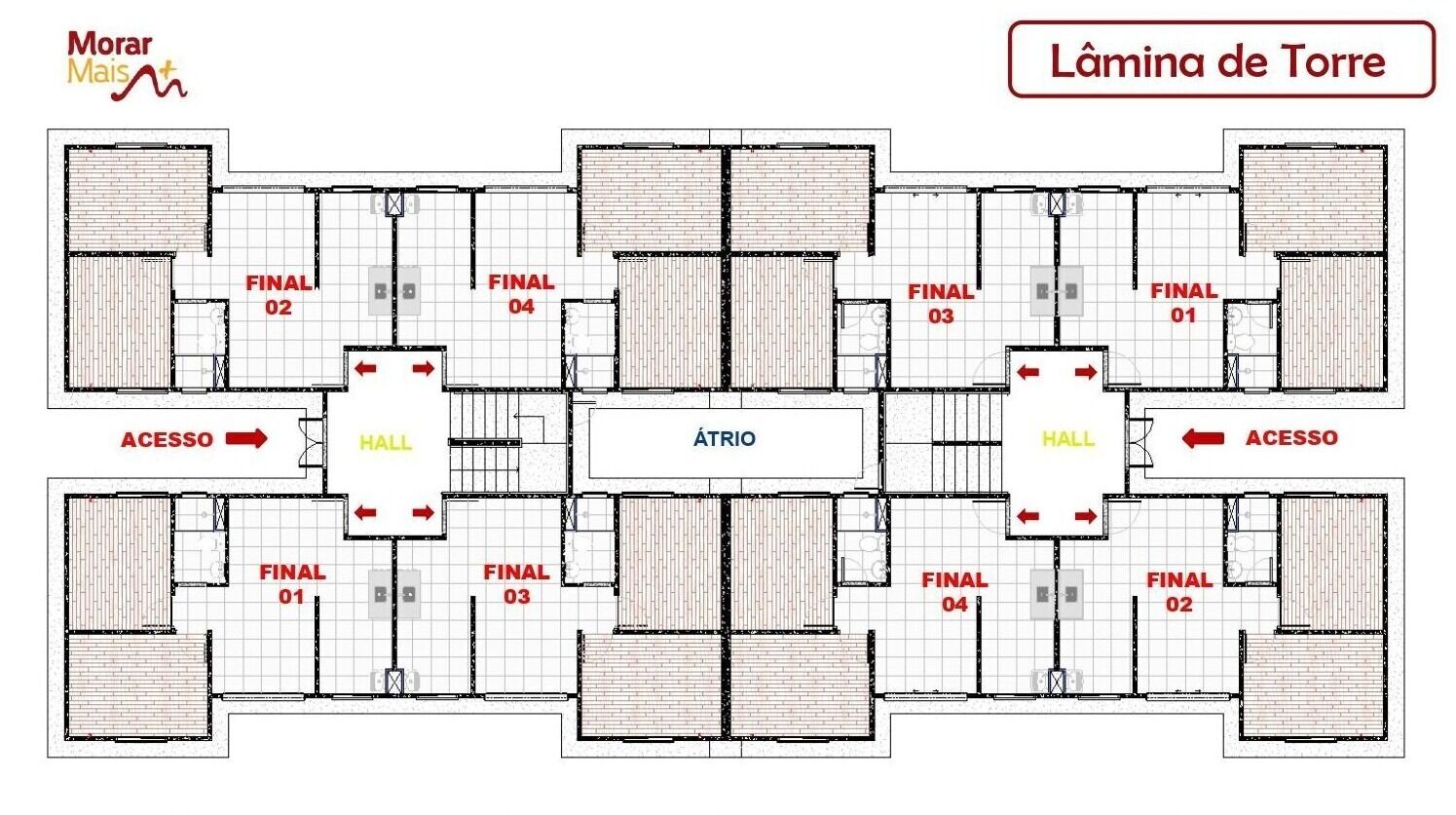 Casa, 2 quartos, 42 m² - Foto 18