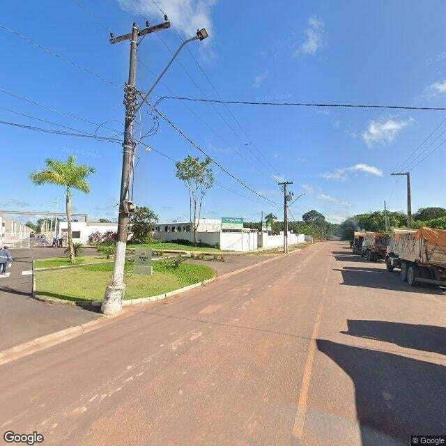 Imagem estática do "Street View" da localização