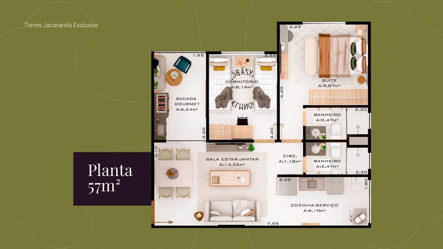 Apartamento, 2 quartos, 53 m² - Foto 19