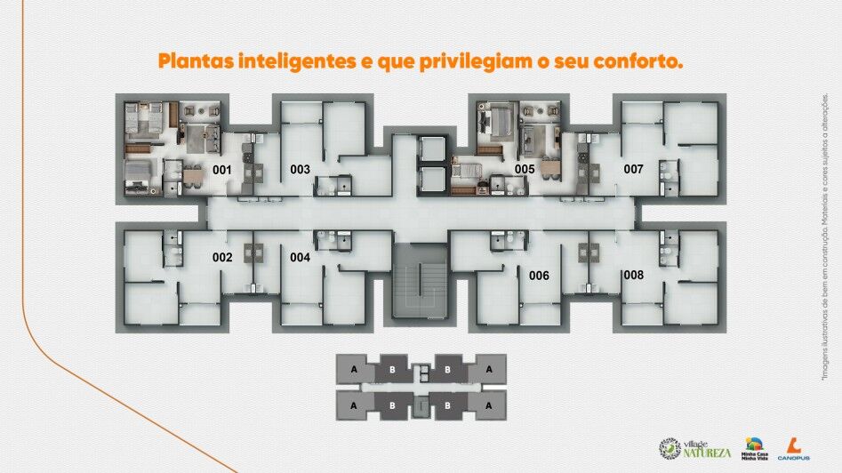 Apartamento, 2 quartos, 43 m² - Foto 22