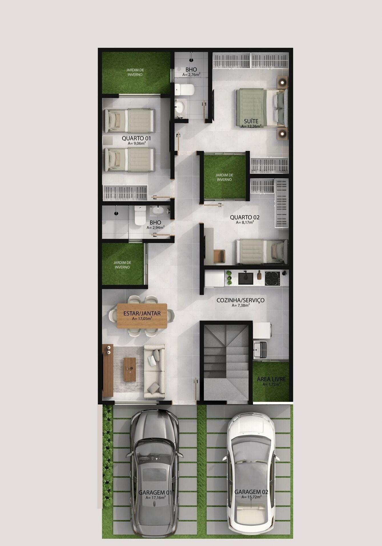 Apartamento, 3 quartos, 83 m² - Foto 9