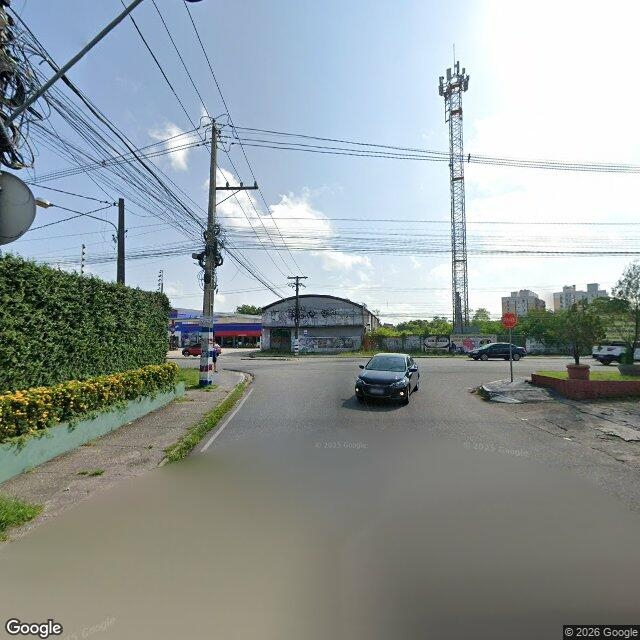Imagem estática do "Street View" da localização