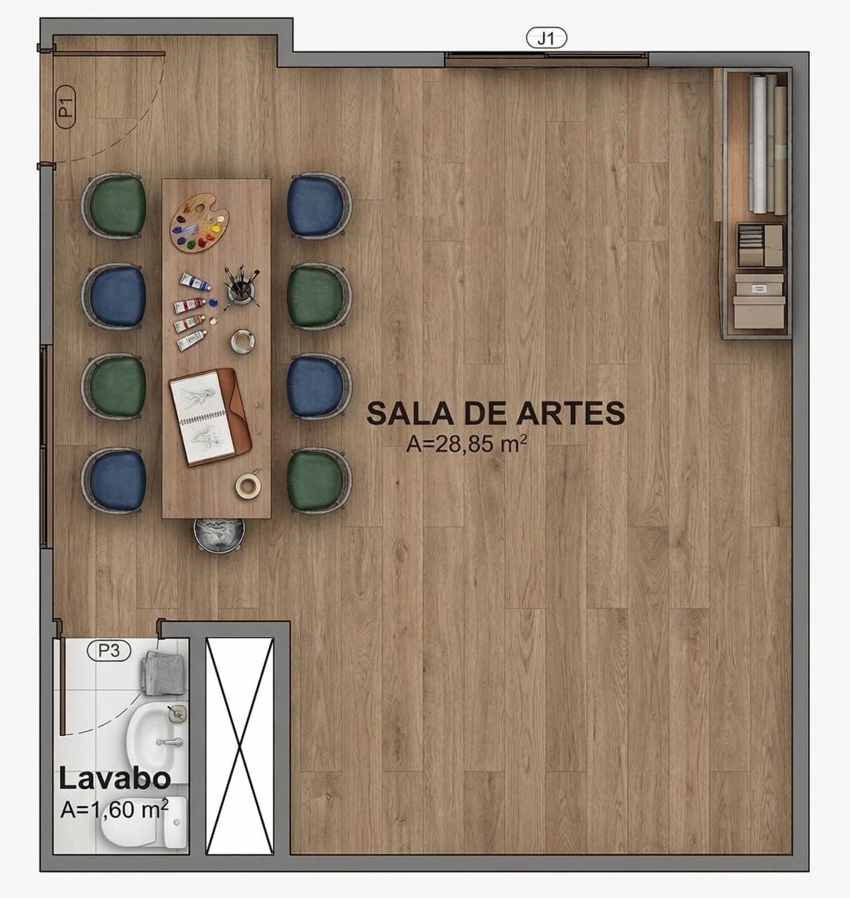 Apartamento, 2 quartos, 49 m² - Foto 41