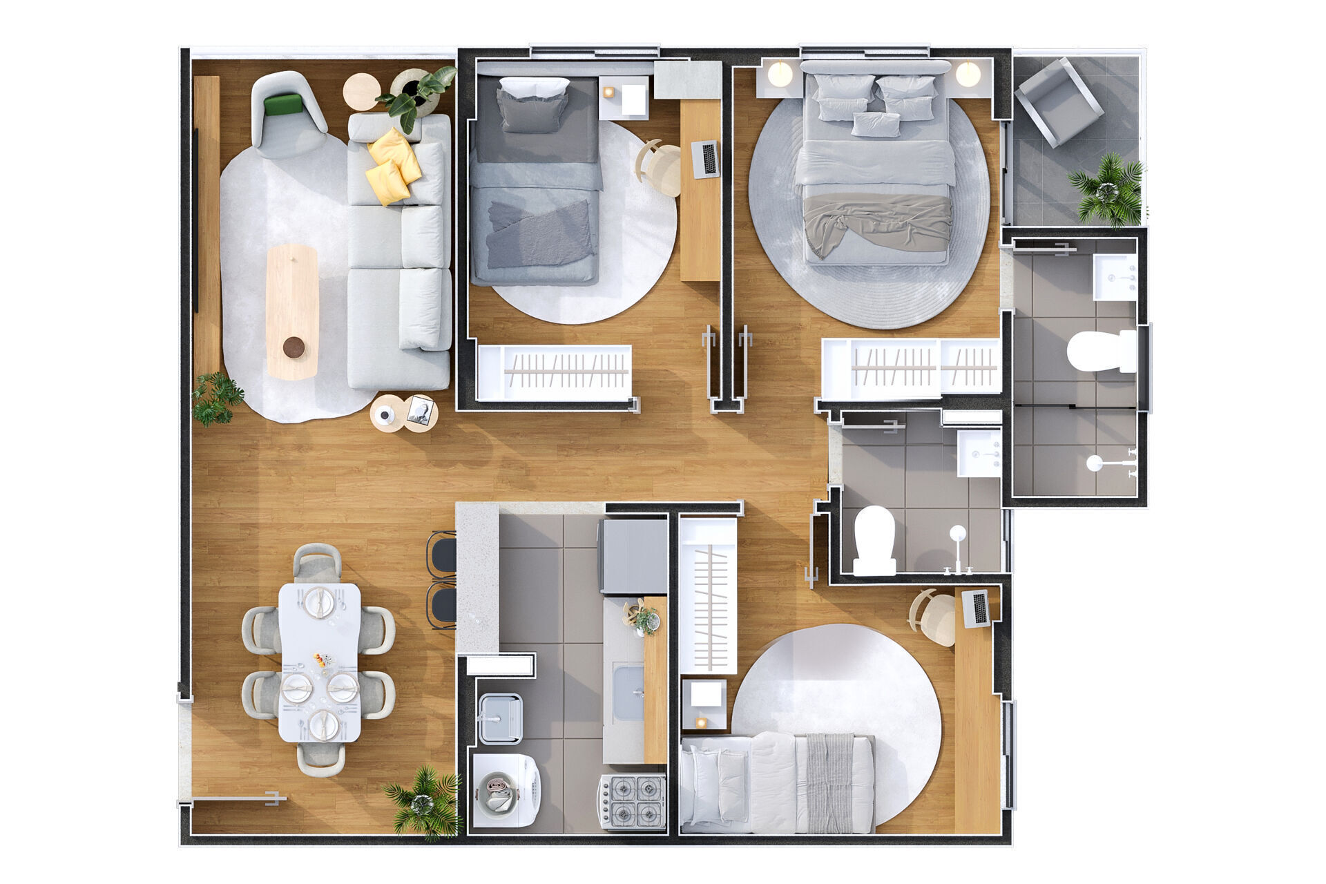 Apartamento, 2 quartos, 51 m² - Foto 19