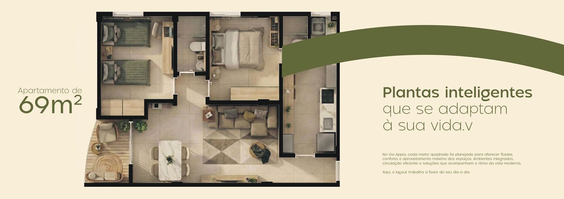 Apartamento, 2 quartos, 69 m² - Foto 5