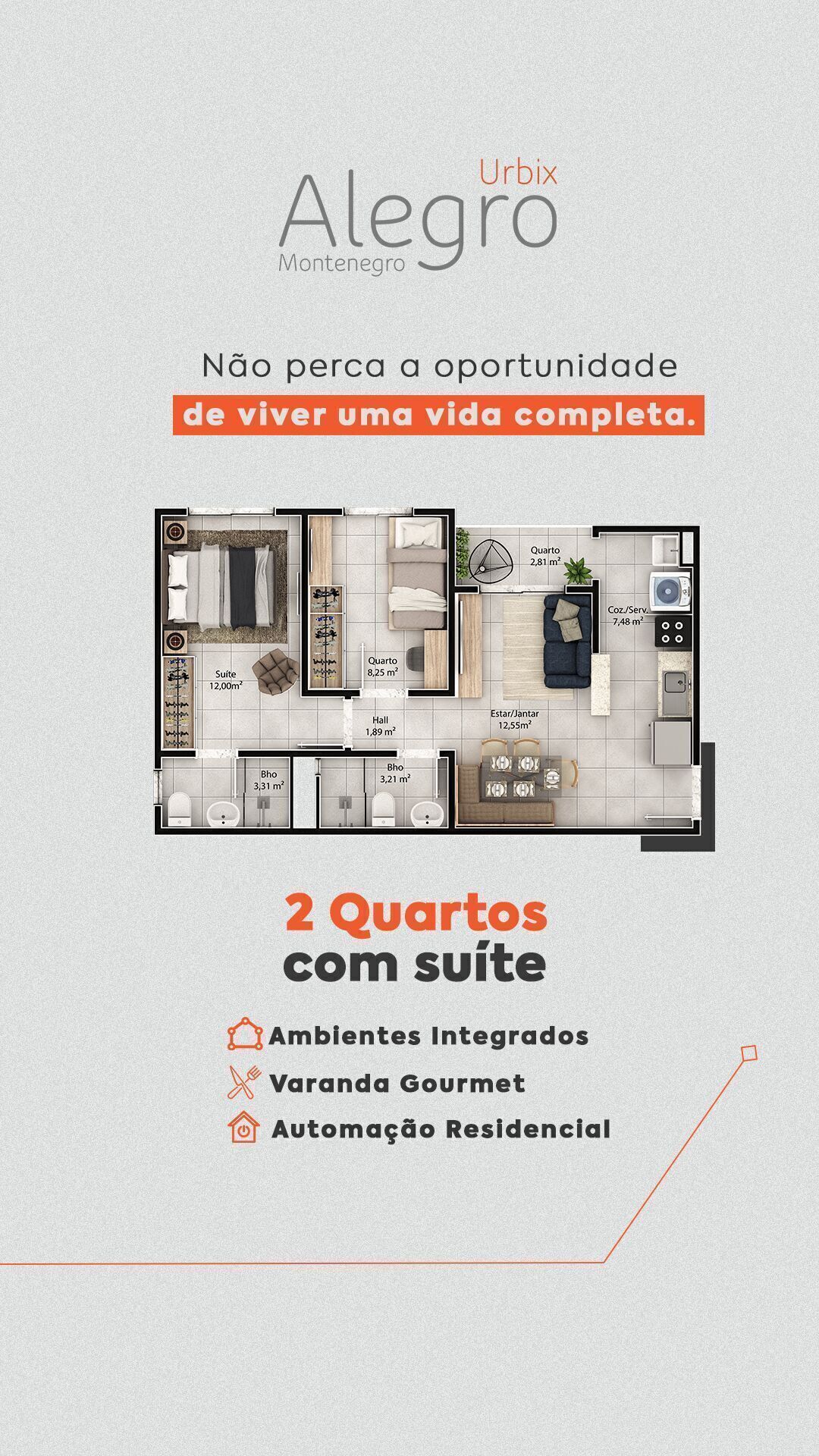 Apartamento, 2 quartos, 52 m² - Foto 24